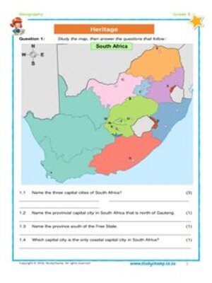 cover image of Grade 5 History Test: Heritage and South Africa